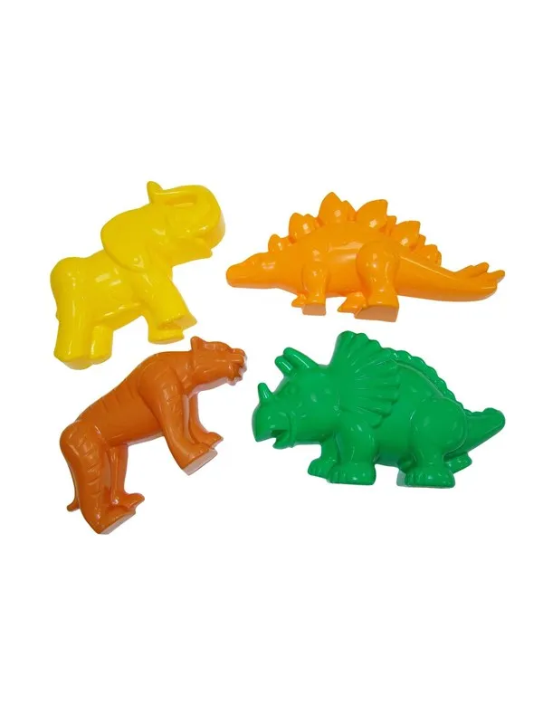 Cavallino Toys Cavallino Sand mold set Dinos and Wild Animals