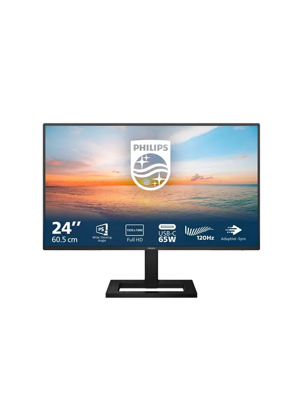 24" Philips 24E1N1300AE - 1920x1080 (FHD) - 100Hz - IPS