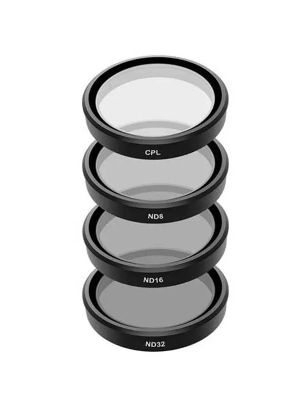 TELESIN Filter set CPL/ND8/ND16/ND32 for DJI Action 3 / 4