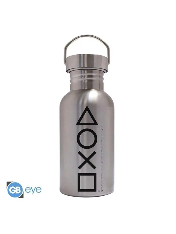 ABYstyle - PLAYSTATION Canteen Steel Bottle Buttons - Vannflaske