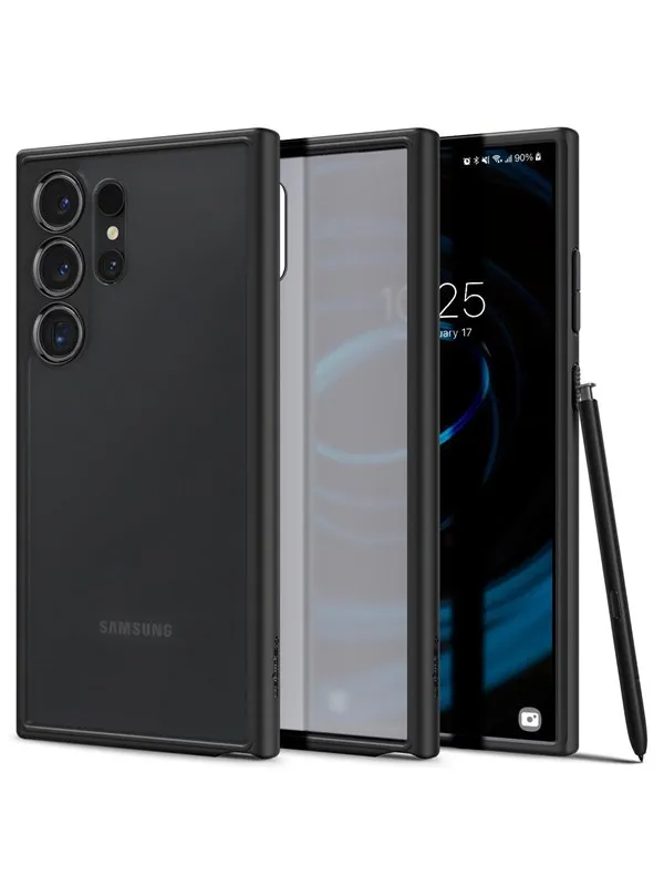 Spigen Ultra Hybrid - frost black - Samsung Galaxy S24 Ultra