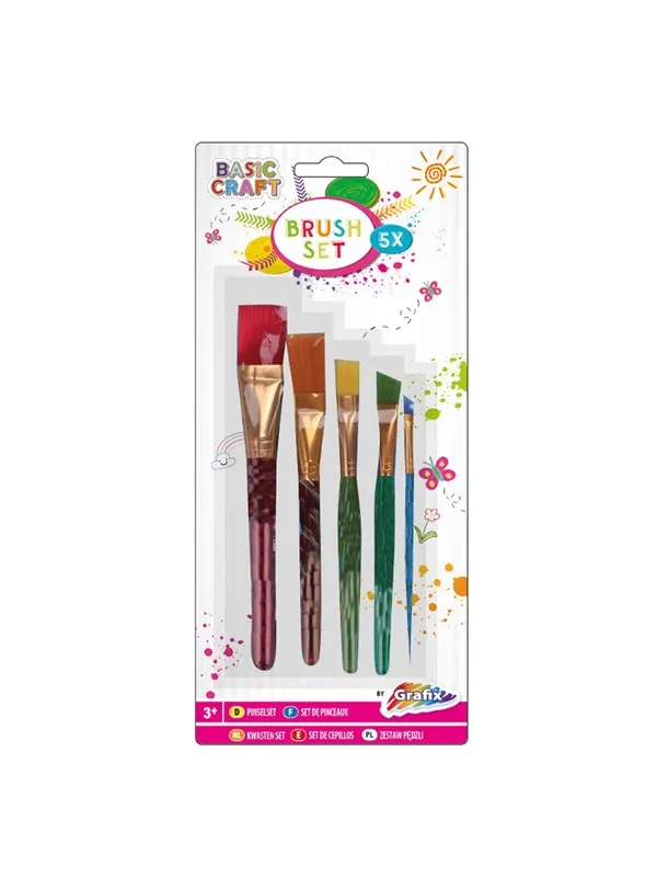 Creative Craft Group Brush set 5 pieces.