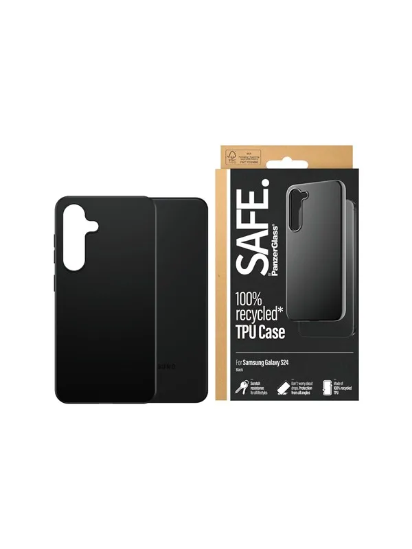 SAFE by PanzerGlass TPU Case Samsung Galaxy S24 | Black