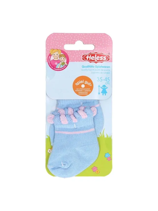 Heless Doll socks - Blue 35-46 cm - Assorted