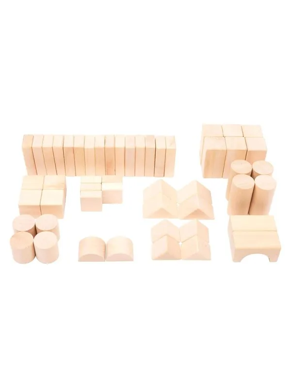 Small Foot  Wooden Building Blocks in Bag 50dlg.