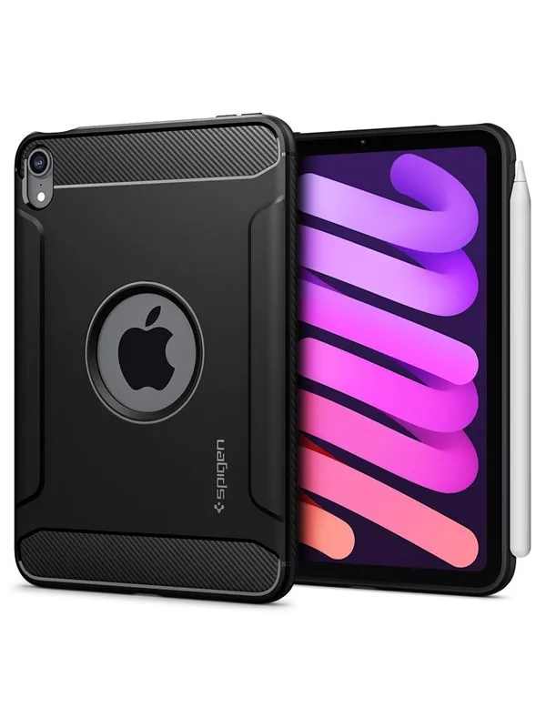 Spigen Rugged Armor - black - iPad mini 2024/6