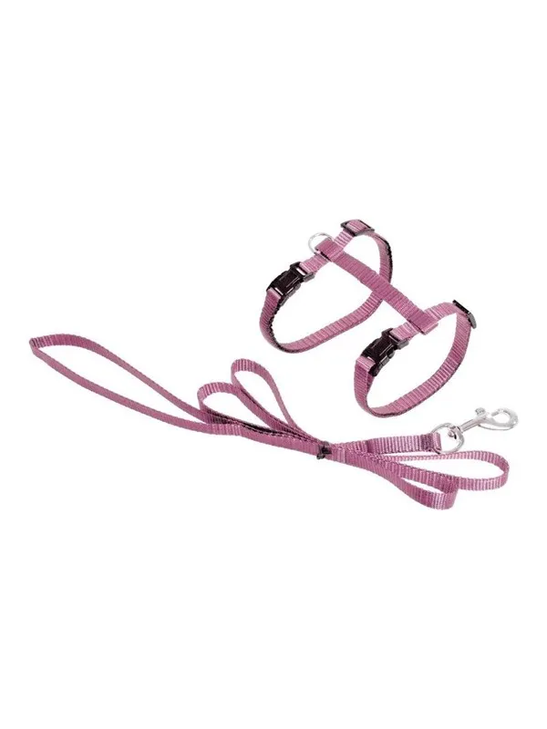 FLAMINGO - Ziggi Cat harness with line - Pink