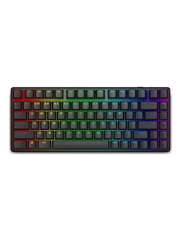 Dell Alienware Pro Wireless Gaming Keyboard - keyboard - QWERTY - US - Dark Side of the Moon - Gamingtastatur - Engelsk (USA) - Svart