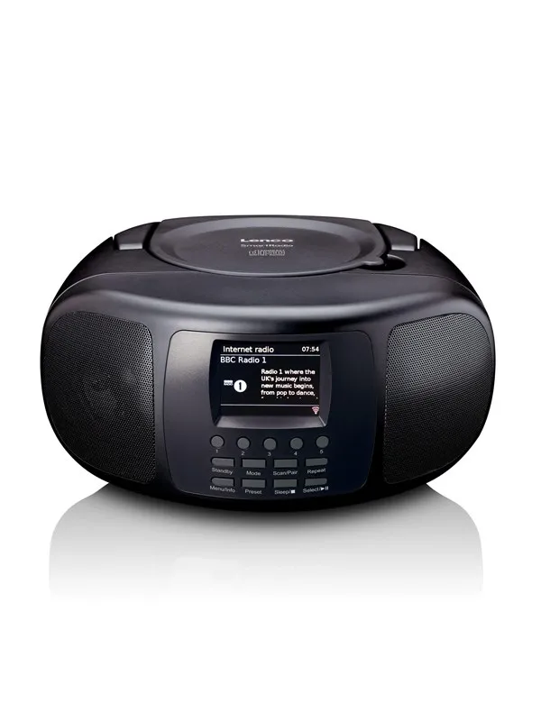 Lenco SCD-6000BK - DAB+/FM - Stereo - Svart
