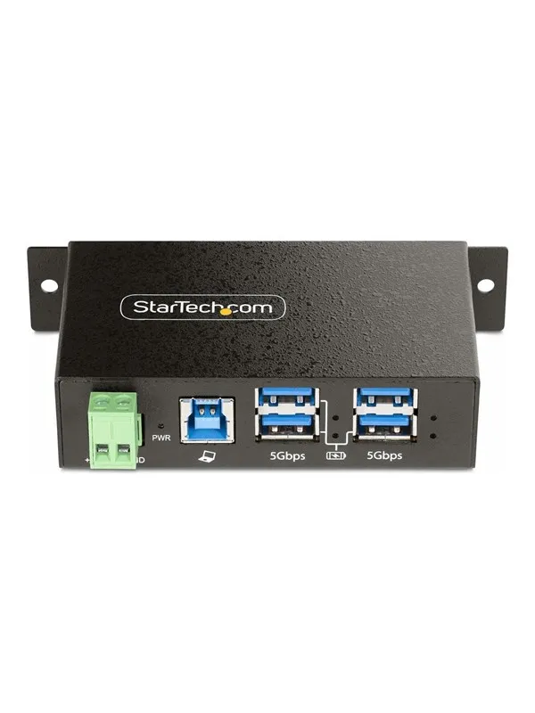 StarTech.com 5G4AINDRM-USB-A-HUB USB-hub - USB 3.2 - 4 porter - Svart