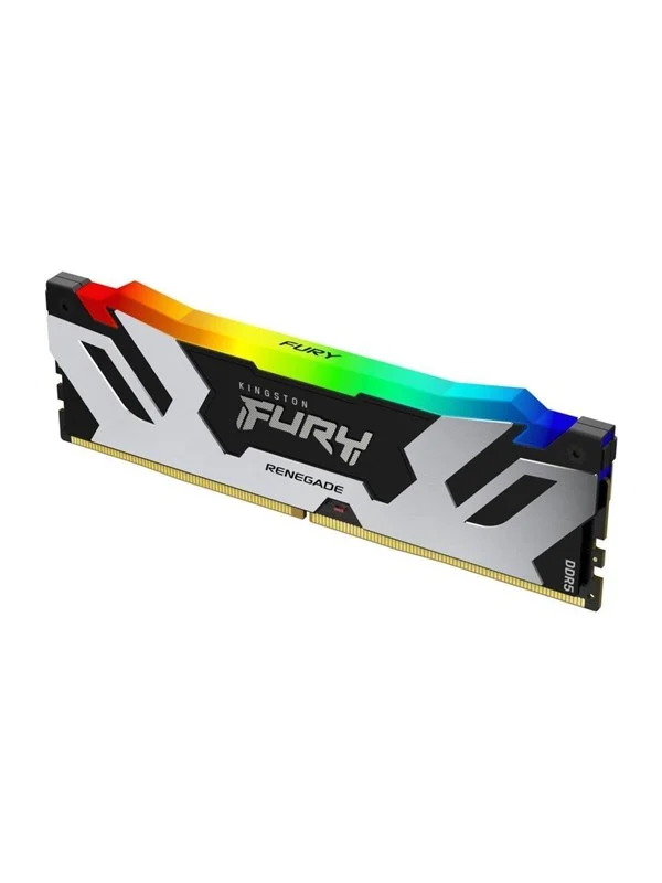 Kingston FURY Renegade RGB DDR5-6400 - 32GB - CL32 - Single Channel (1 pcs) - Intel XMP - Svart med RGB