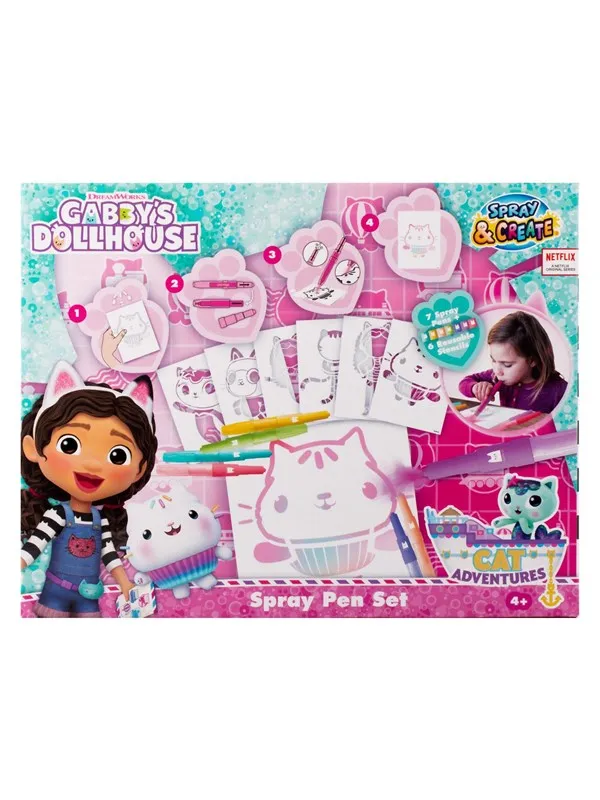 Gabby's Dollhouse Blow Pen Set