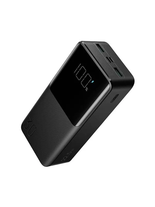 Joyroom Powerbank JR-QP193 30000mAh 22.5W (black) Nødlader - Svart - 30000 mAh