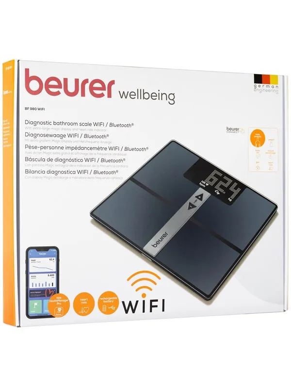 Beurer Analysevekt BF 980 WIFI - bathroom scales