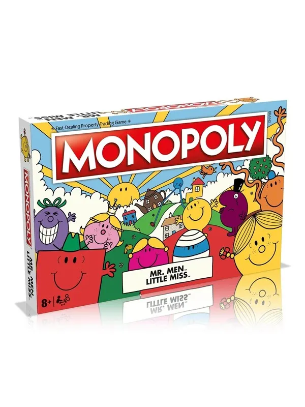 Winning Moves Monopoly Mr Men and Little Miss (English)
