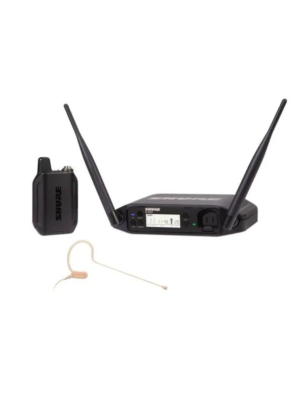 Shure Wireless Headset Kit - MX153 Headset - GLXD14+ Bodypack - GLXD4+ Receiver