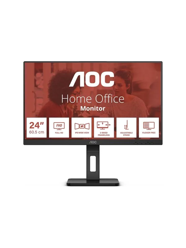 24" AOC 24E3QAF - 1920x1080 (FHD) - 75Hz - IPS