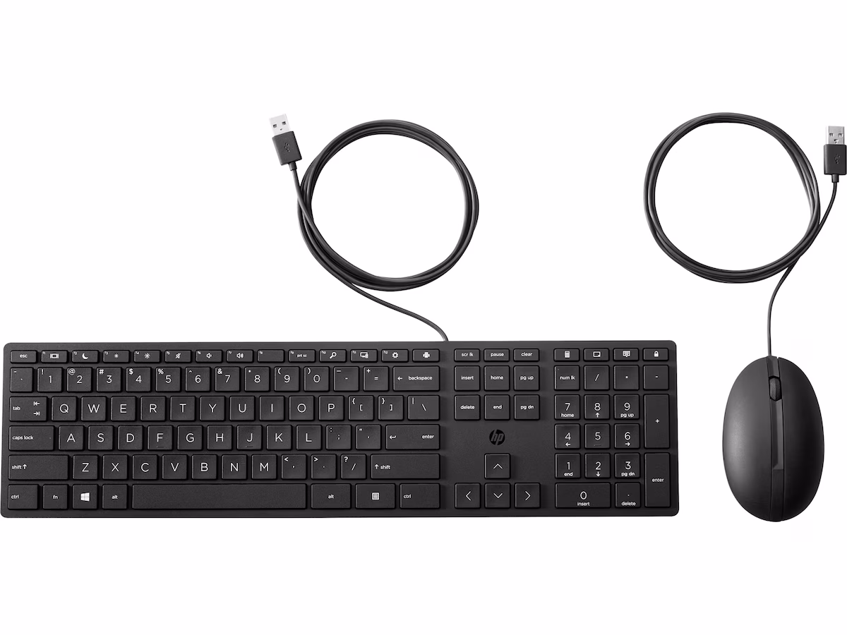 HP Wired 320MK Combo tastatur og mus