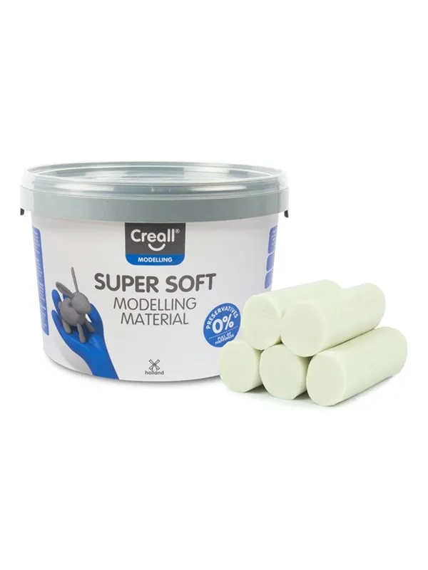 Creall Supersoft clay White 1750gr.
