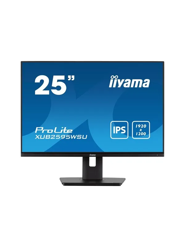 25" iiyama ProLite XUB2595WSU-B5 - 1920x1200 - IPS