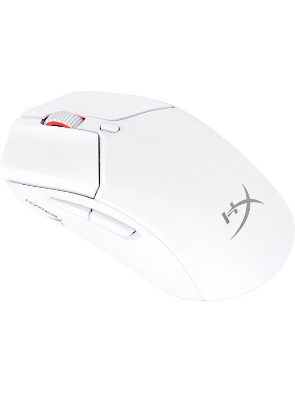 HyperX Pulsefire Haste 2 Wireless - White - Mus - Optisk - 6 - Hvit