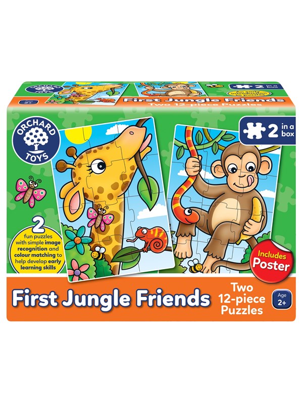 Orchard First Jungle Friends - Puzzle set Gulv
