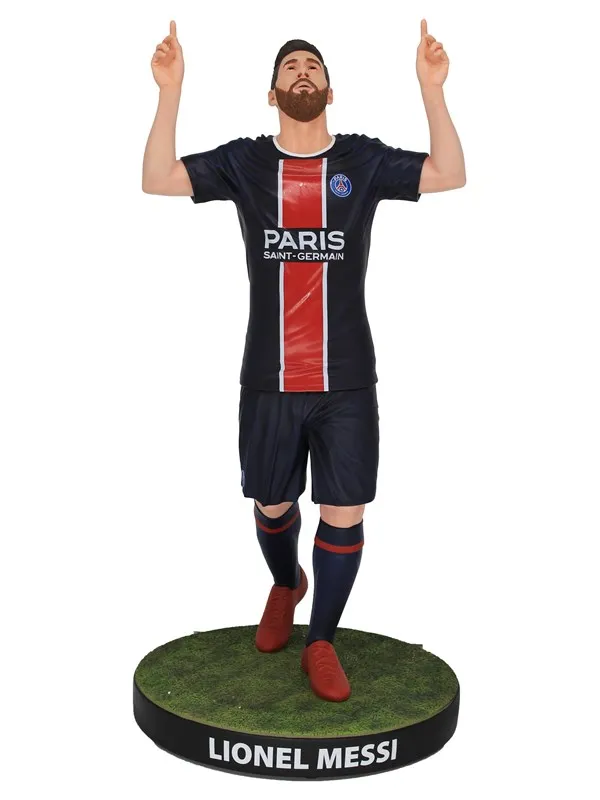 Footballs Finest - LIONEL MESSI - OFFICIAL PSG - FOOTBALL'S FINEST 60CM RESIN STATUE - Figur