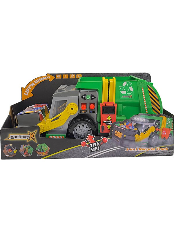 Power X Electronic 3-in-1 Recycler with lights and sounds 46 cm