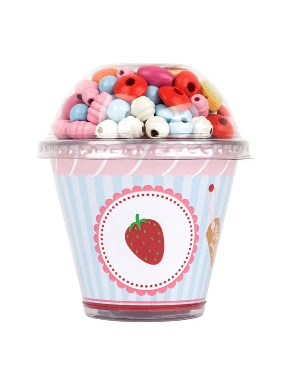 Small Foot - Wooden Beads Jewelry Making Cupcake