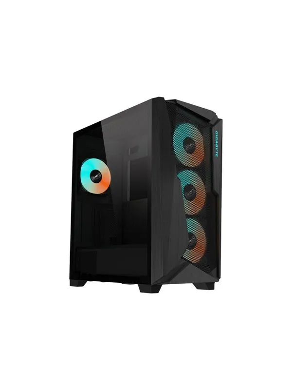 GIGABYTE C301 Glass - Kabinett - Tower - Svart