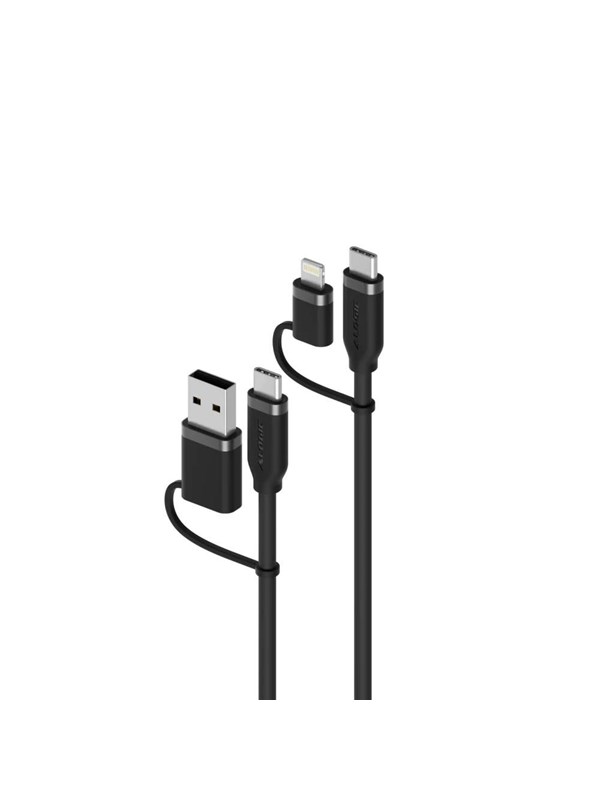 ALOGIC 4-in-1 100W Silicone Flexible Cable - 1.5m
