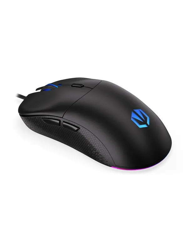 ENDORFY GEM - Black - Gaming mus - Optisk - 6 - Svart