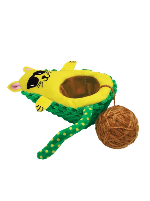 KONG Cat Toy Wrangler AvoCATo 7.5cm