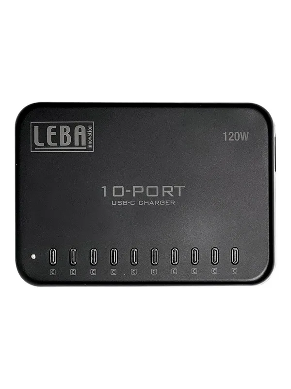 LEBA Innovation LEBA NoteCharge power adapter - 12 watts per port - 24 pin USB-C - 120 Watt