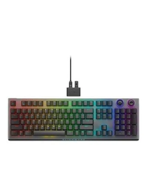 Dell Alienware Tri-Mode AW920K - Gamingtastatur - Engelsk (USA) - Svart