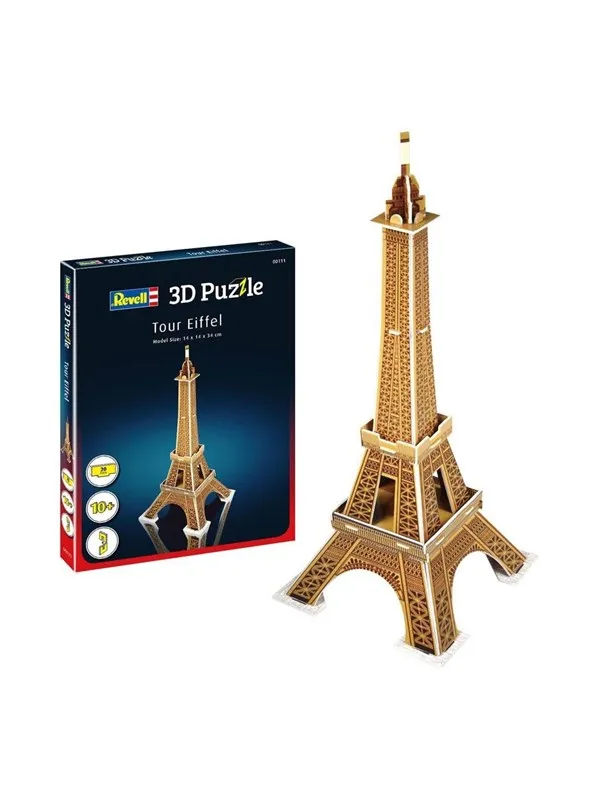 Revell 3D Puzzle Building Kit - Eiffel Tower 3D Puslespill