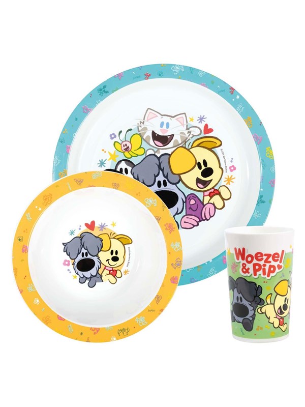 Bambolino Toys Woezel & Pip Dining set 3 pieces.