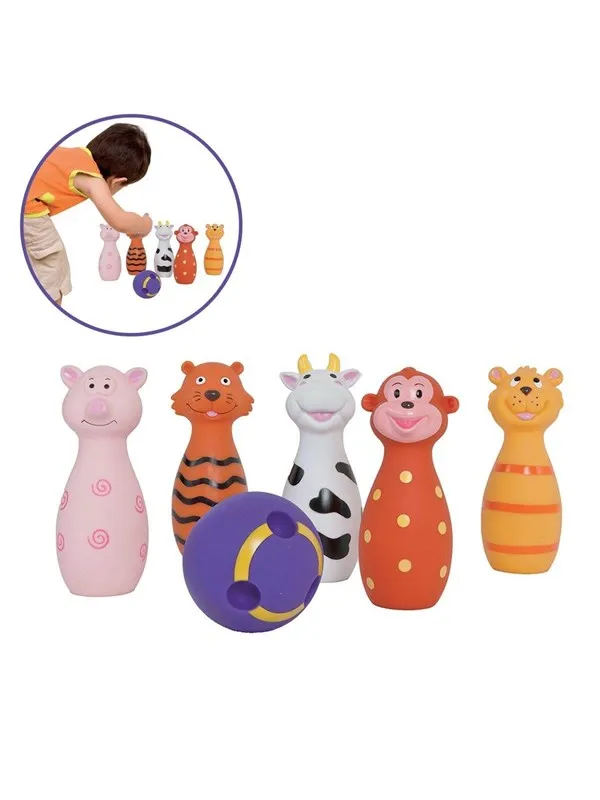 LUDI Baby bowling Animals
