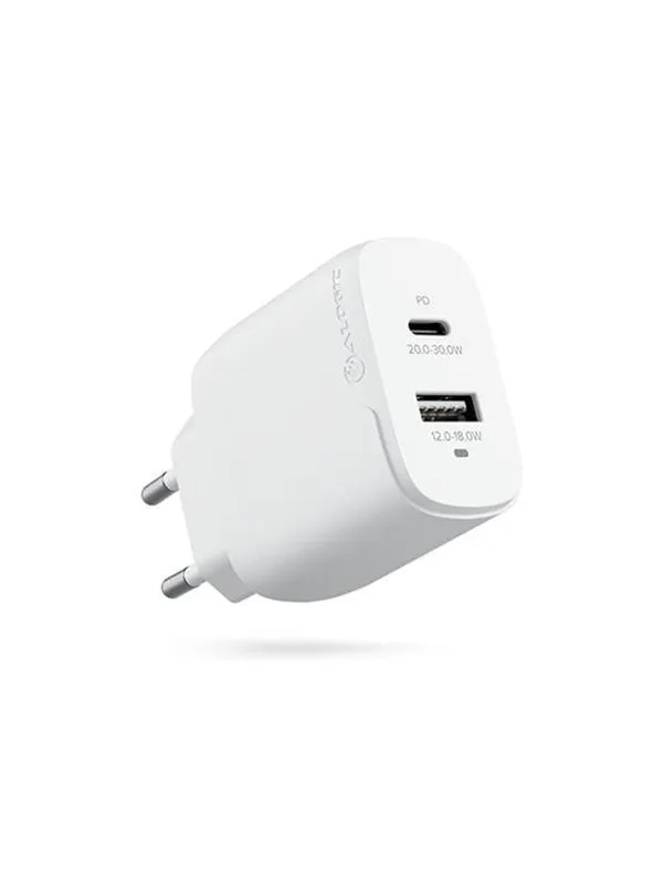 ALOGIC Rapid Power 2 Port 32W USB-C GaN Wall Charger