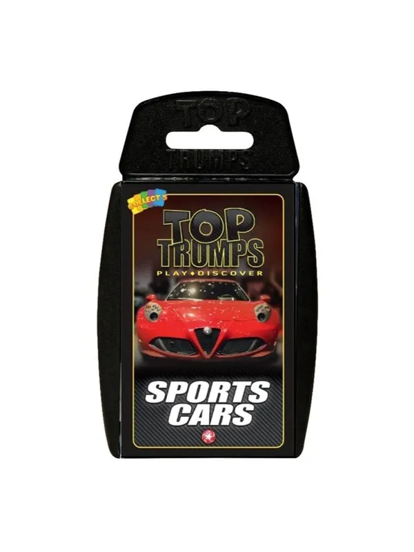 Winning Moves Sports Cars Top Trumps Card Game (ENGLISH)