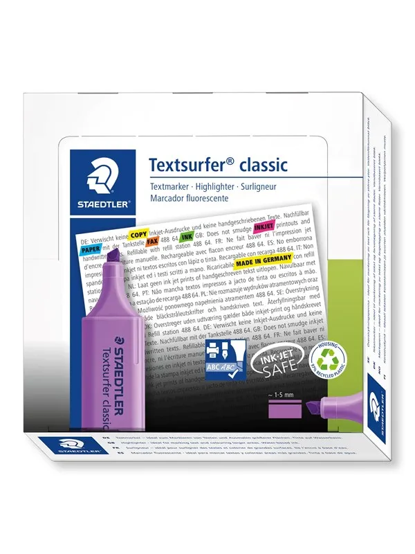 Staedtler Highlighter Textsurfer cl. 10 pcs violet