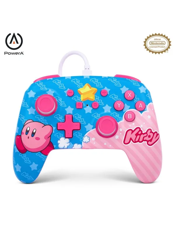 PowerA Enhanced Wired Controller for Nintendo Switch - Kirby - Wired Controller - Nintendo Switch