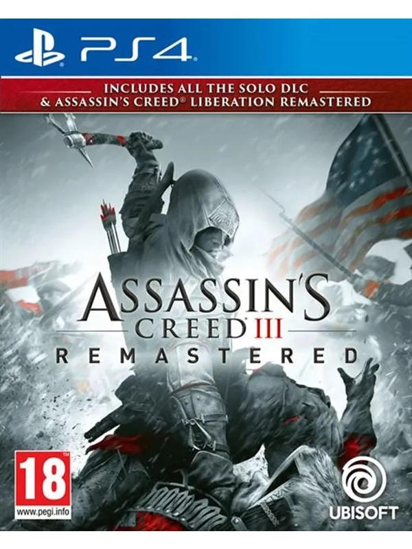 Assassin's Creed III Remastered & Liberation Remastered - Sony PlayStation 4 - Action/Adventure