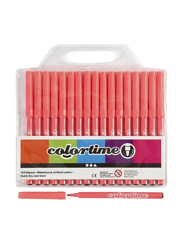 Creativ Company Pink markers 18st.