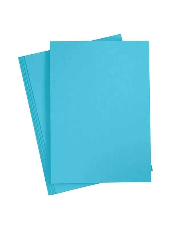 Creativ Company Colored Cardboard Clear Blue A4 20 sheets