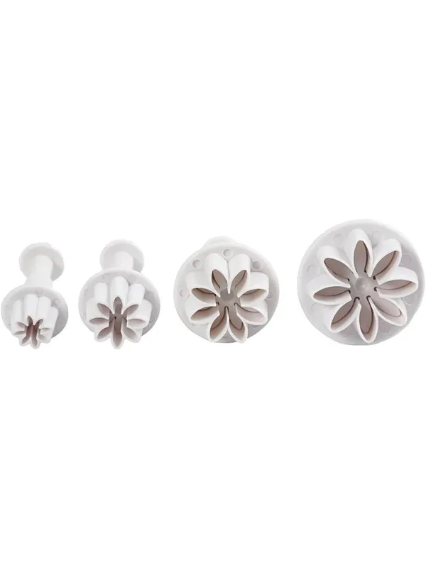 Creativ Company Cut Outs with Stamp Flower.4pc.