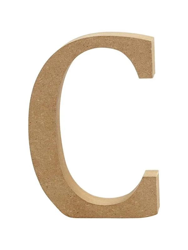 Creativ Company Letter C MDF 13cm 1pc.