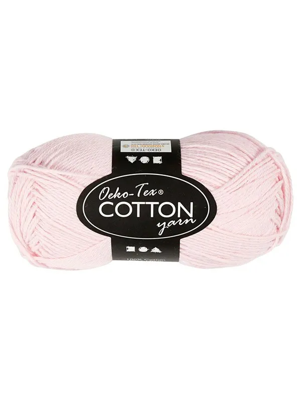 Creativ Company Cotton yarn Dusty Rose 50gr 170m