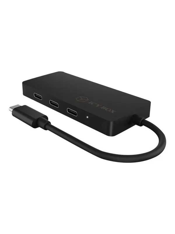 ICY BOX IB-HUB1429-CPD USB-hub - USB 3.2 - 4 porter - Svart