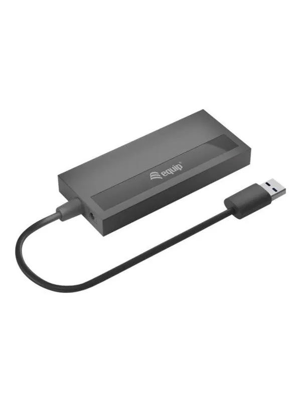 Equip 128956 USB-hub - USB 3.2 - 4 porter - Svart